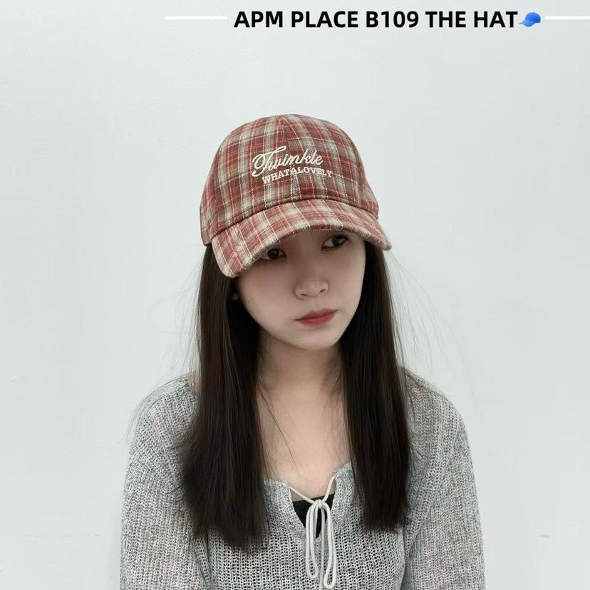 THE HAT-P東大門㊣實拍女裝新品真品推薦人氣帽子復古格紋THE HAT帽子