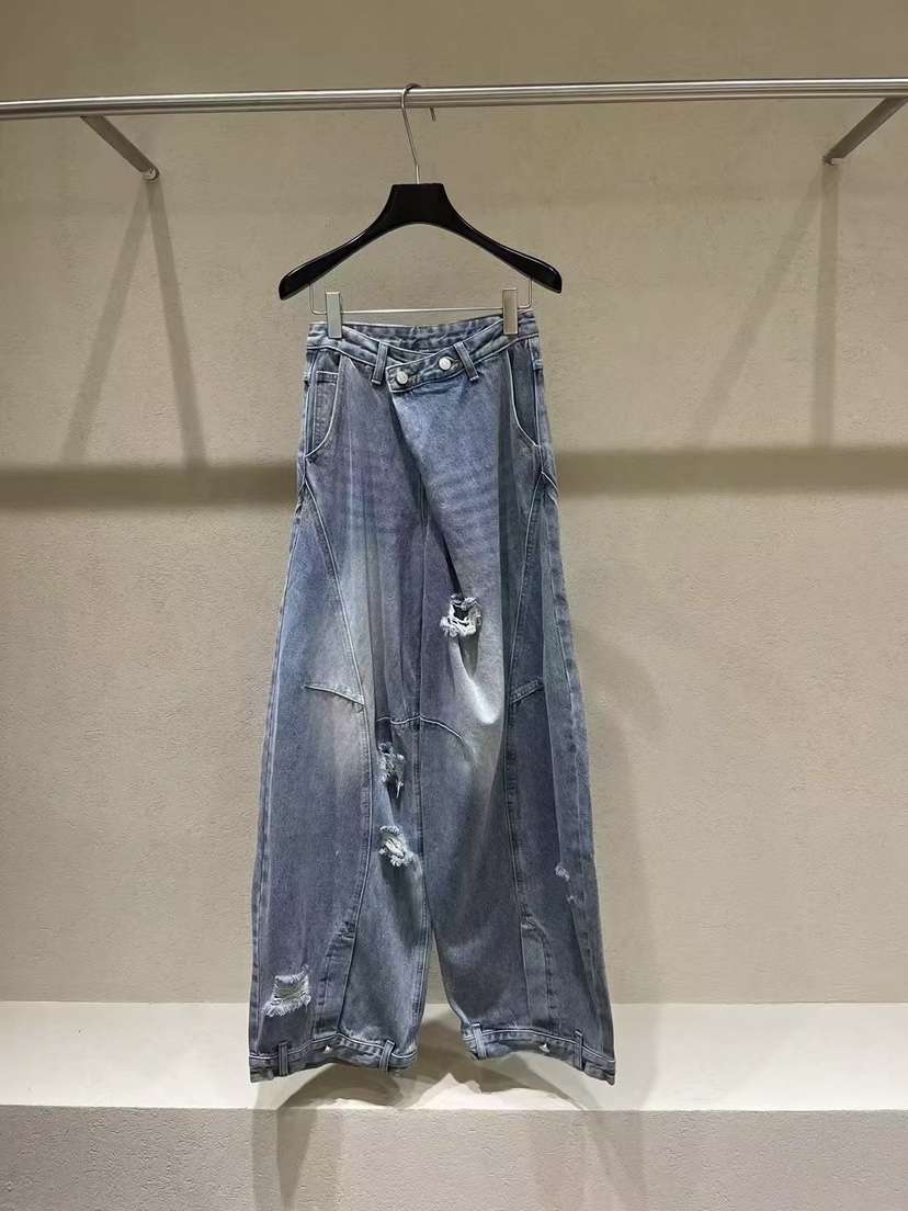 A-CUT韓國直郵㊣女裝新品人氣休閑職業熱賣時尚真品牛仔褲A-CUT牛仔褲