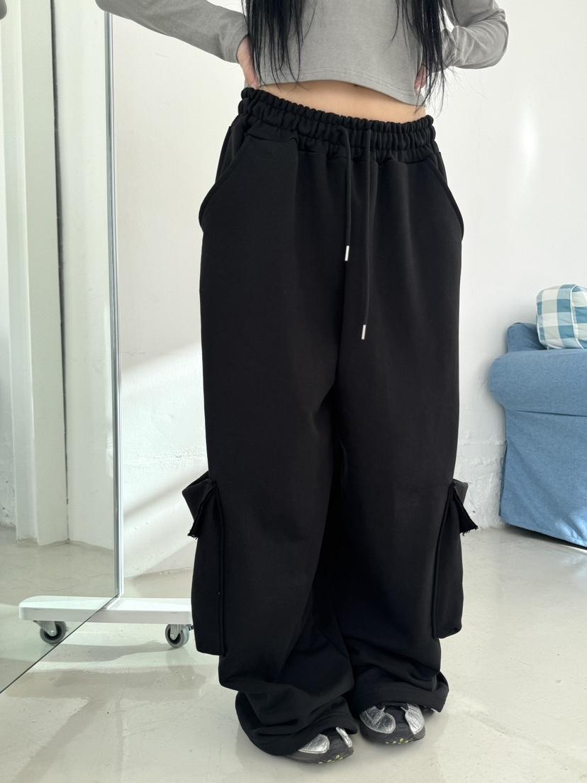 SEEOT東大門㊣直郵女士新款休閑推薦人氣休閑褲男女同款雙口袋GGD休閑褲