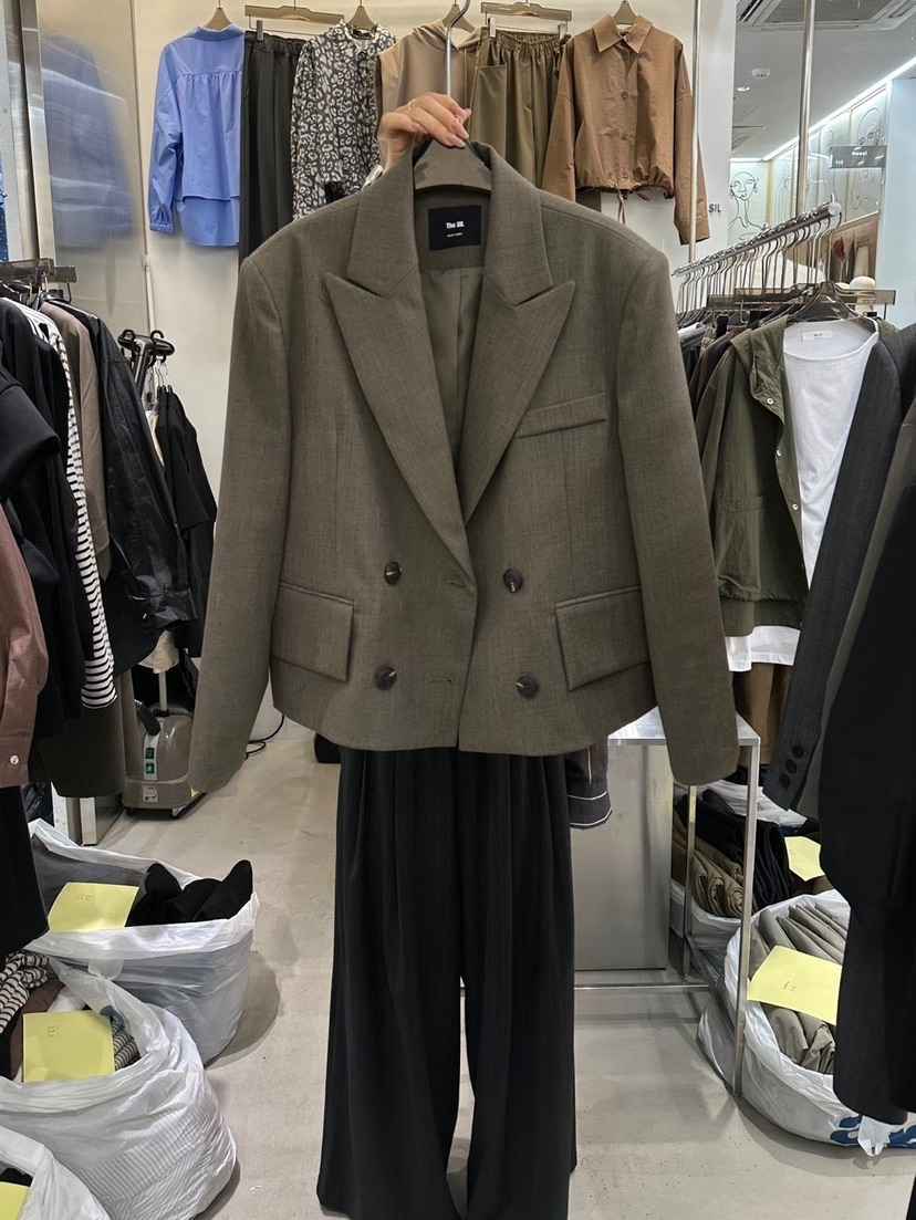 THE SIL韓國代購㊣女士新款推薦休閑時尚人氣熱賣職業夾克THE SIL/1 2ILLY夾克