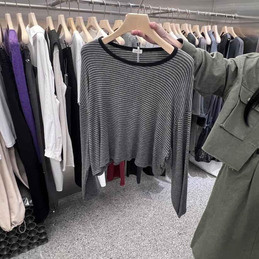 VELVET UNDERGROUND東大門㊣實拍女裝新品職業人氣長袖T恤VELVET UNDERGROUND長袖T恤