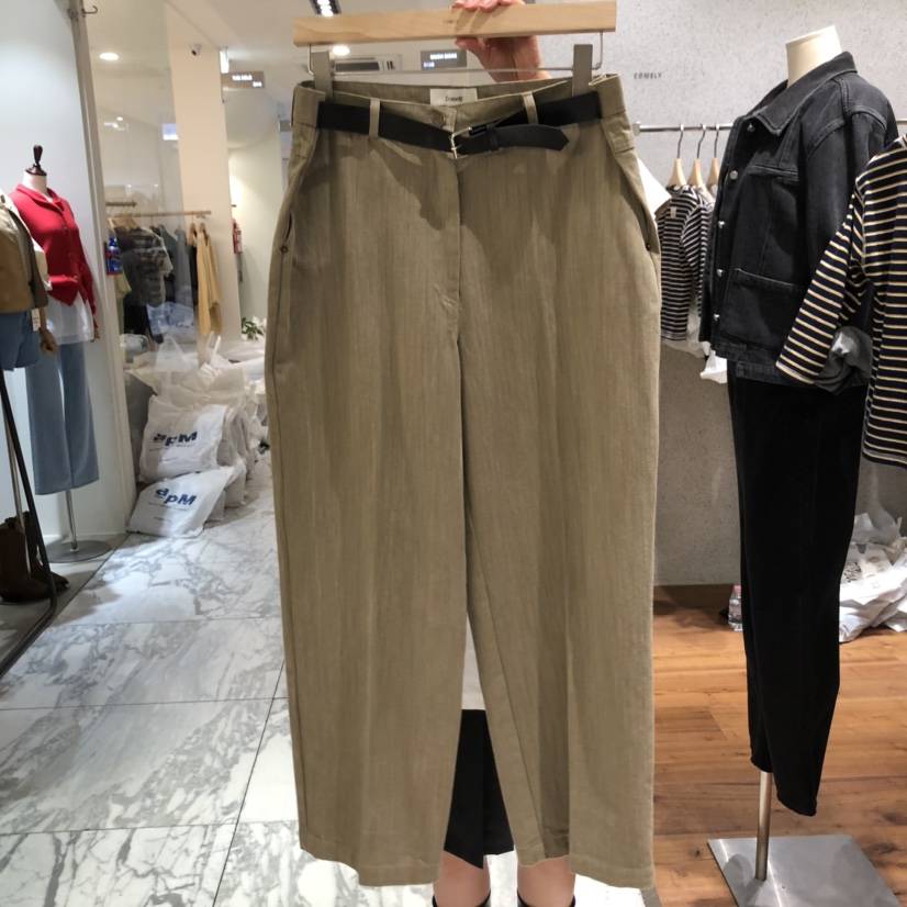 COMELY東大門㊣直郵女士新品熱賣25秋冬推薦休閑牛仔褲腰帶COMELY牛仔褲