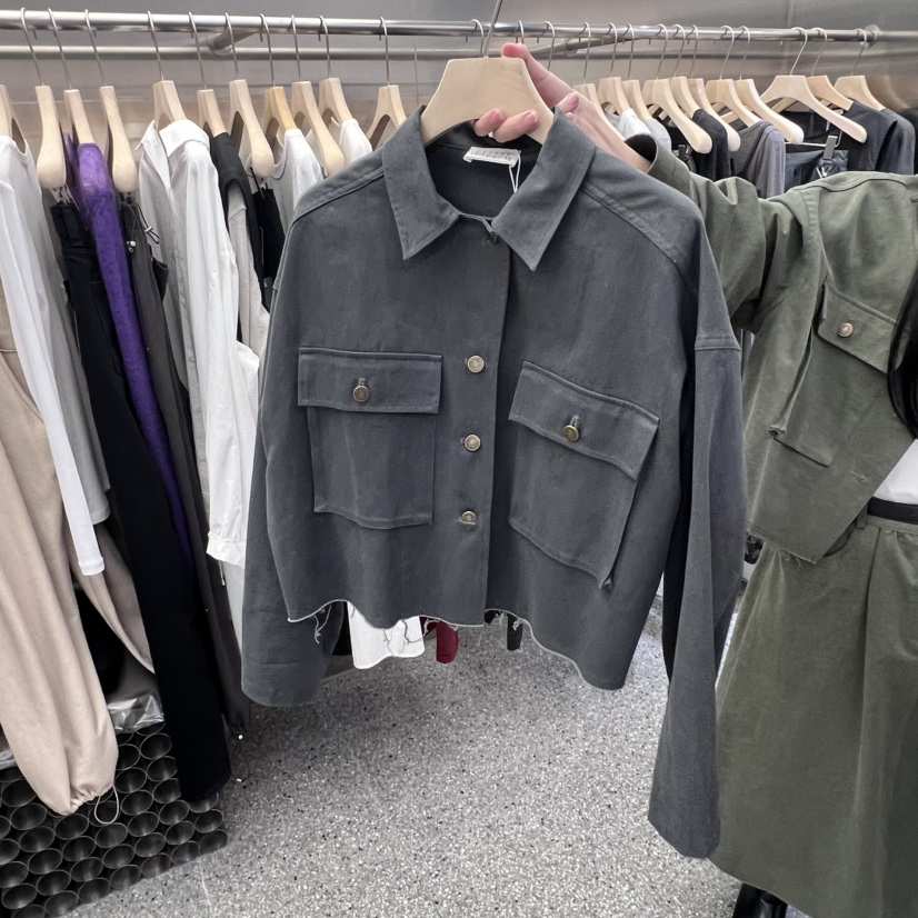 VELVET UNDERGROUND東大門㊣直郵女士新品25秋冬時尚推薦夾克VELVET UNDERGROUND夾克