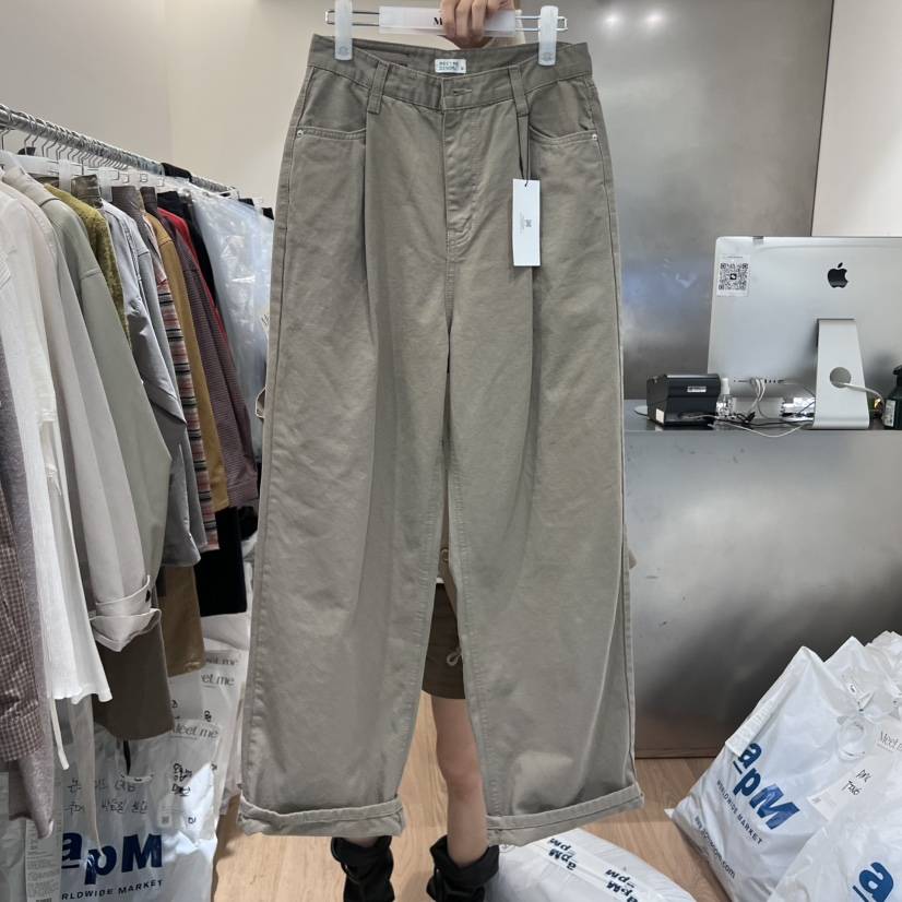 MEET ME韓國直郵㊣女裝新品人氣25秋冬推薦職業真品休閑褲MEET ME休閑褲