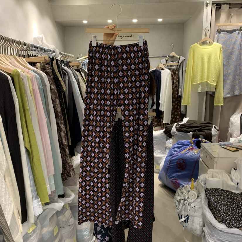 LOGROAD東大門㊣直郵女裝新品職業熱賣時尚休閑人氣推薦休閑褲LOG ROAD休閑褲