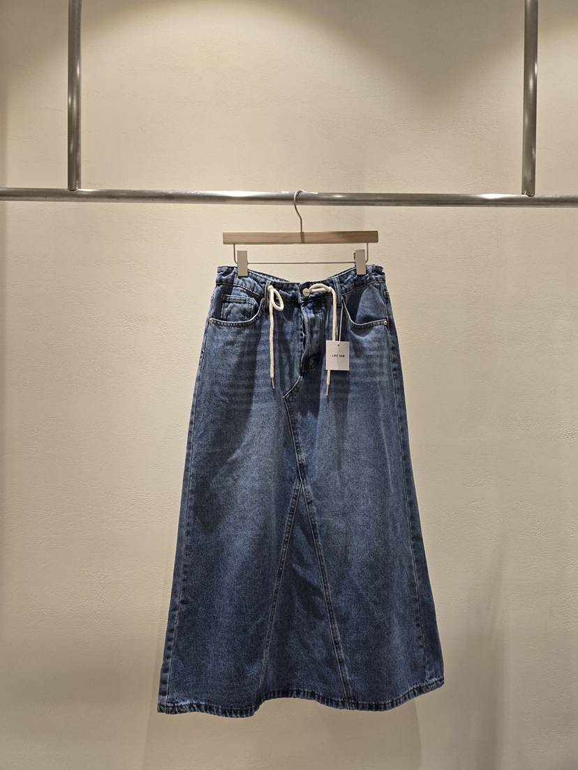 LIKEVAM（不代購）韓國直郵㊣女裝新款25秋冬真品職業休閑長裙LIKEVAM長裙