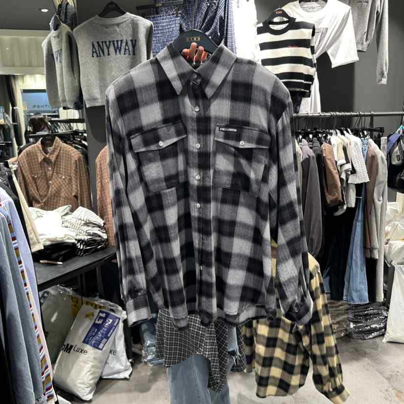 LONE STAR東大門㊣直郵女士新品25秋冬襯衫蕾絲衫不含內搭LONE STAR襯衫/蕾絲衫