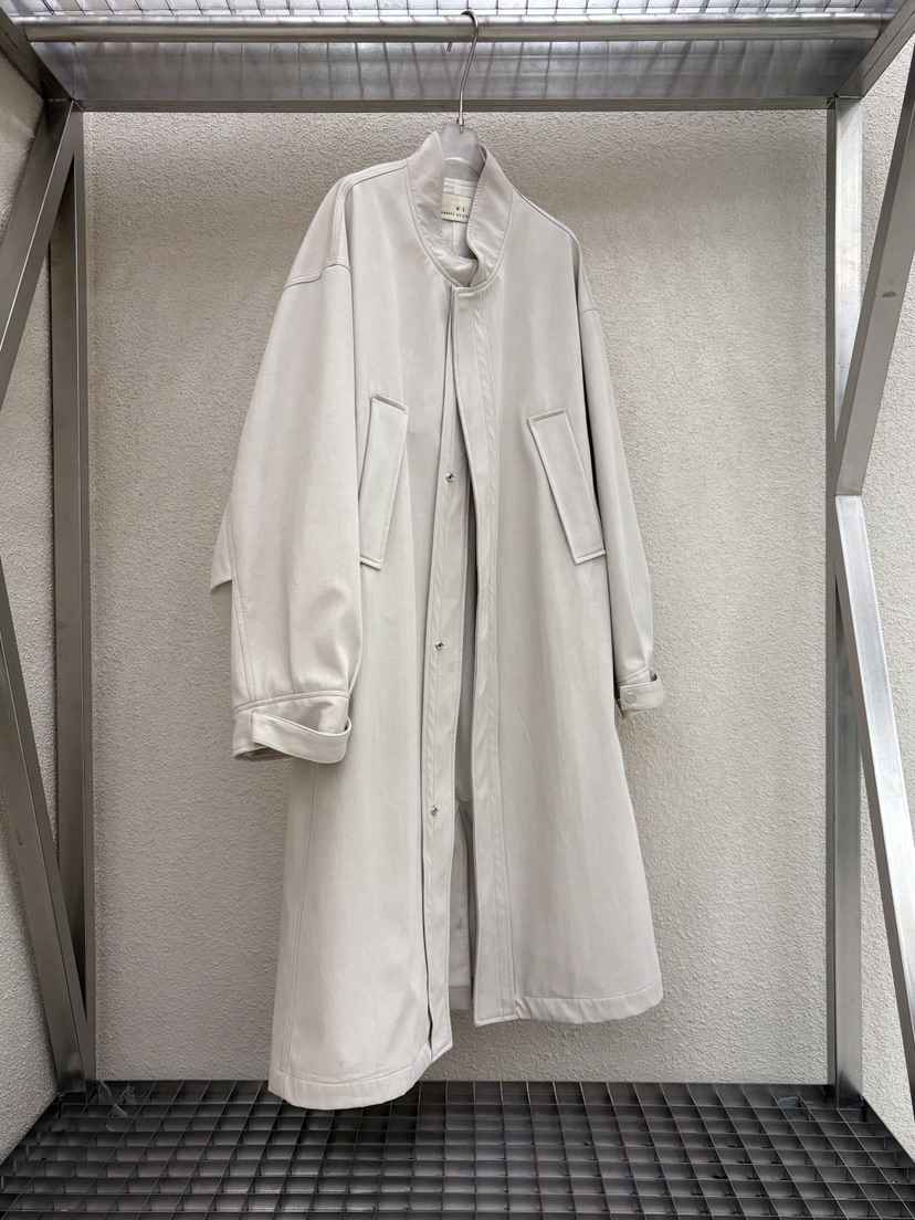 MWE韓國直郵㊣女士新品熱賣人氣職業推薦時尚真品25秋冬長款風衣MWE長款風衣