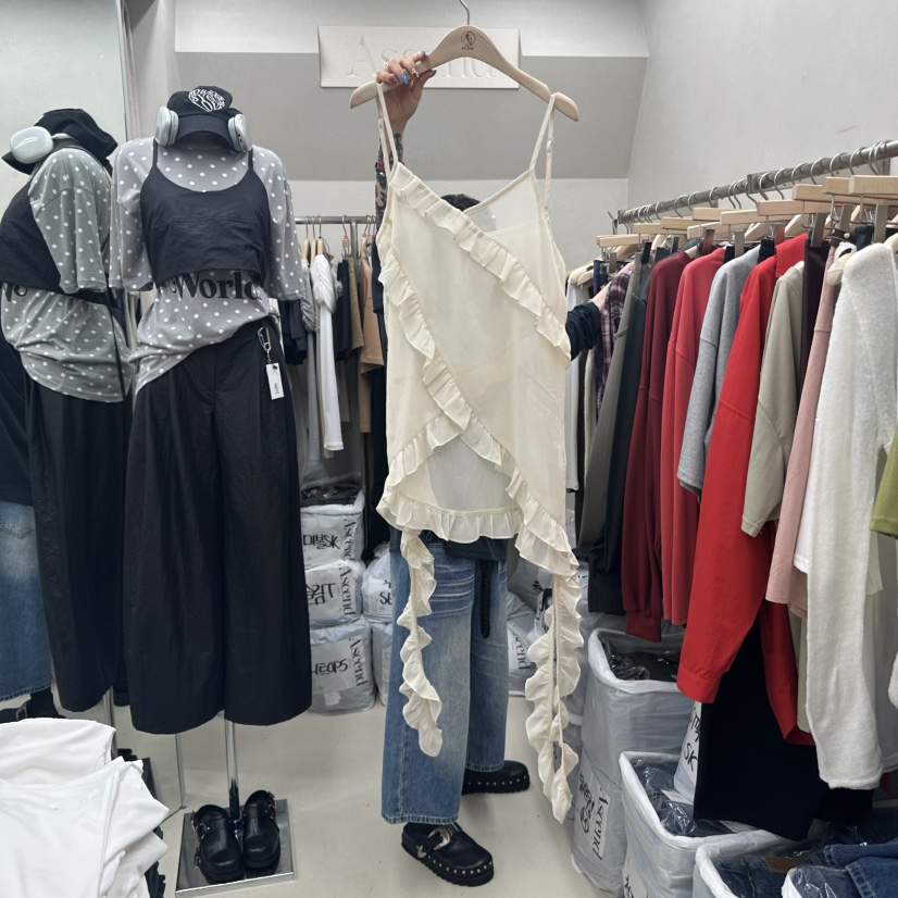ASCEND東大門㊣實拍女裝新品職業熱賣時尚真品休閑吊帶背心ASCEND吊帶/背心