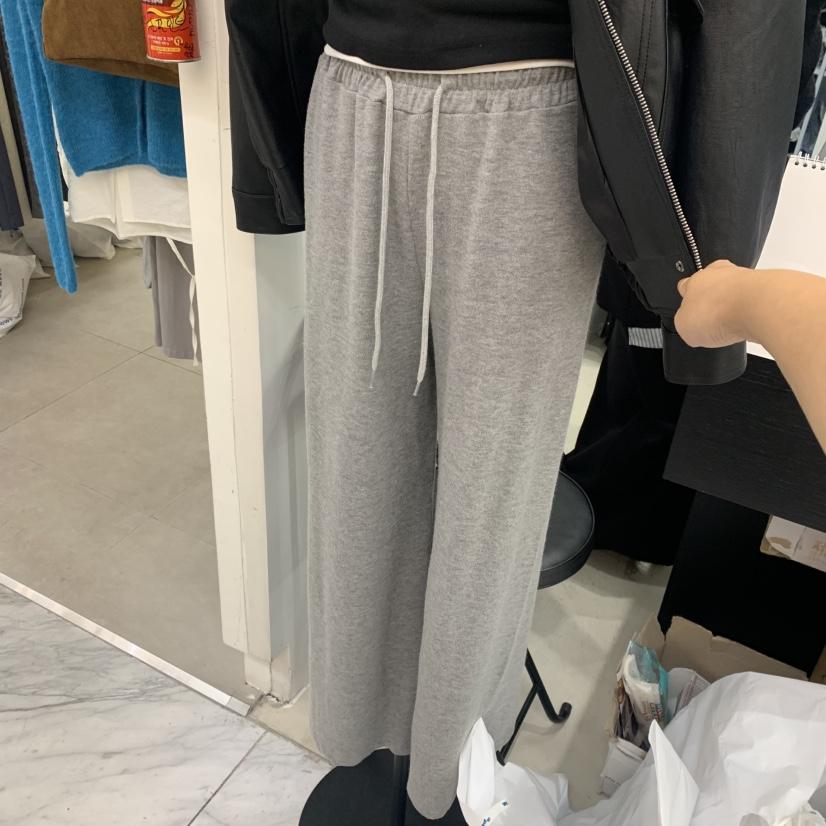 RECOVER東大門㊣直郵女裝新品25秋冬真品熱賣休閑休閑褲羊毛RECOVER/MOMENT休閑褲