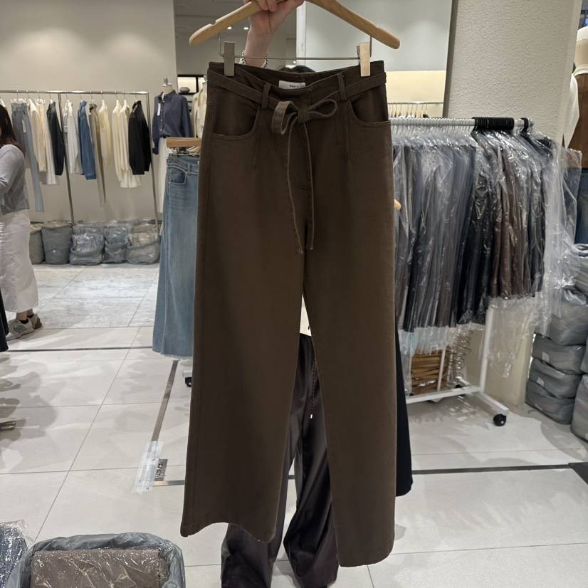 BLUEI-D東大門㊣實拍女裝新品真品時尚25秋冬熱賣人氣休閑褲Blue i-d休閑褲