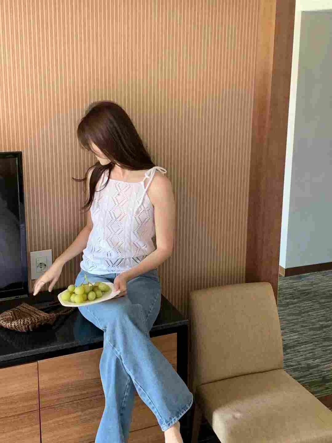 ANNE韓國代購㊣女裝新款人氣推薦職業真品熱賣休閑時尚針織衫ANNE針織衫