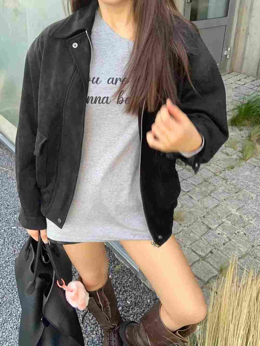 BLACK LINE韓國直郵㊣女裝新款休閑真品時尚人氣職業熱賣夾克BLACK LINE夾克
