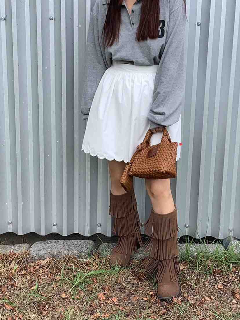 LIKEVAM（不代購）韓國代購㊣女士新品真品熱賣推薦時尚短裙絨LIKEVAM短裙