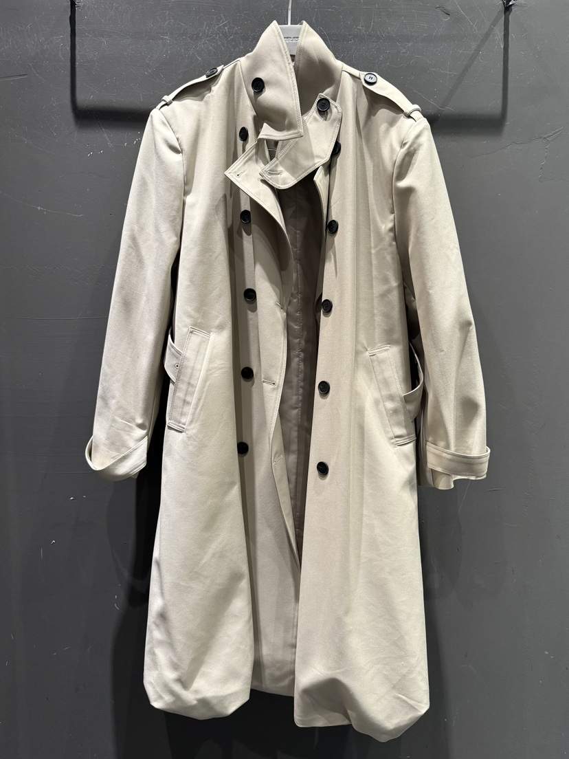 GATELESS東大門㊣實拍女裝新品25秋冬熱賣休閑長款風衣含腰帶GATELESS長款風衣