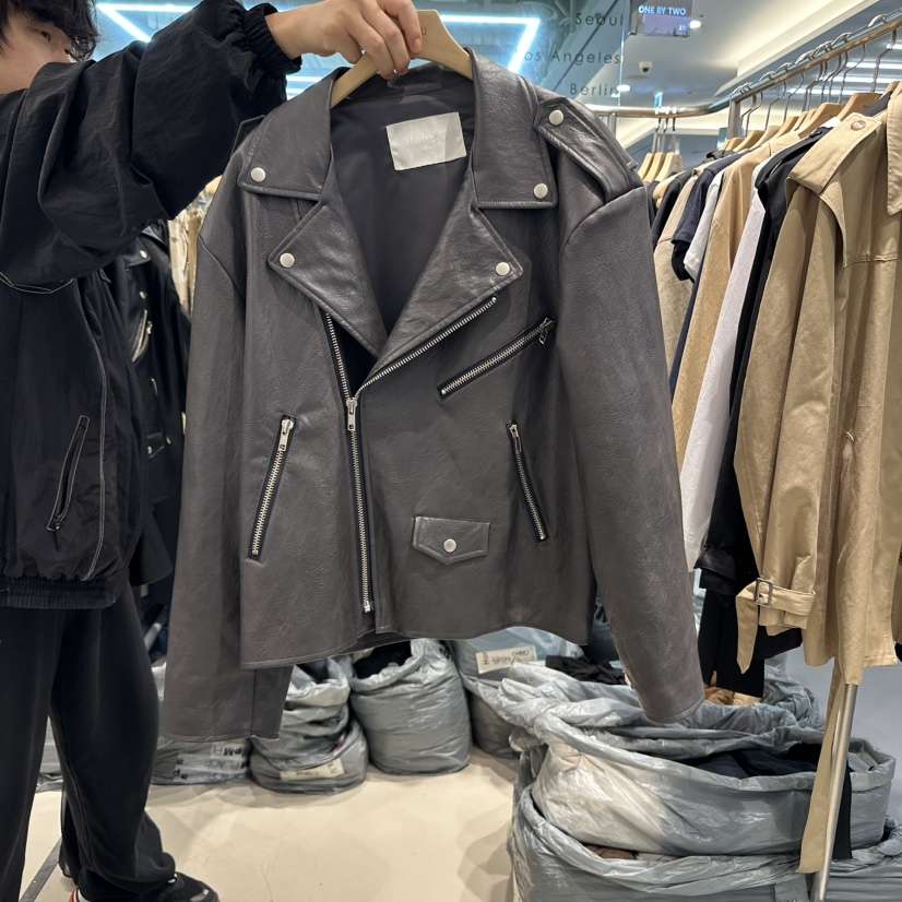 HONG.U東大門㊣直郵女裝新品休閑25秋冬推薦職業時尚人氣夾克HONG.U夾克