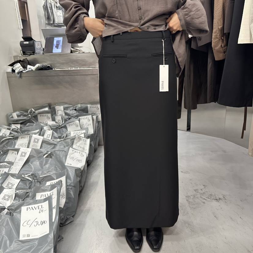 PAVEL東大門㊣代購女士新品熱賣真品職業休閑人氣25秋冬長裙PAVEL長裙