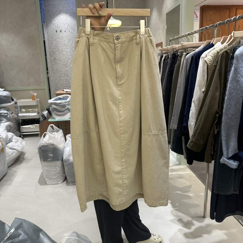 DELI JENNY東大門㊣實拍女裝新品人氣真品25秋冬職業休閑長裙DELI JENNY長裙
