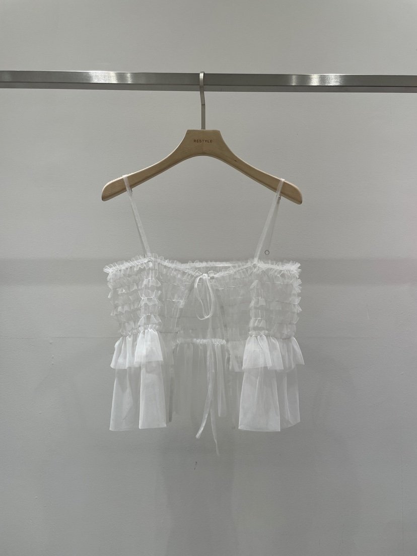RE STYLE-Q東大門㊣代購女裝新款真品25秋冬時尚吊帶背心RE STYLE吊帶/背心