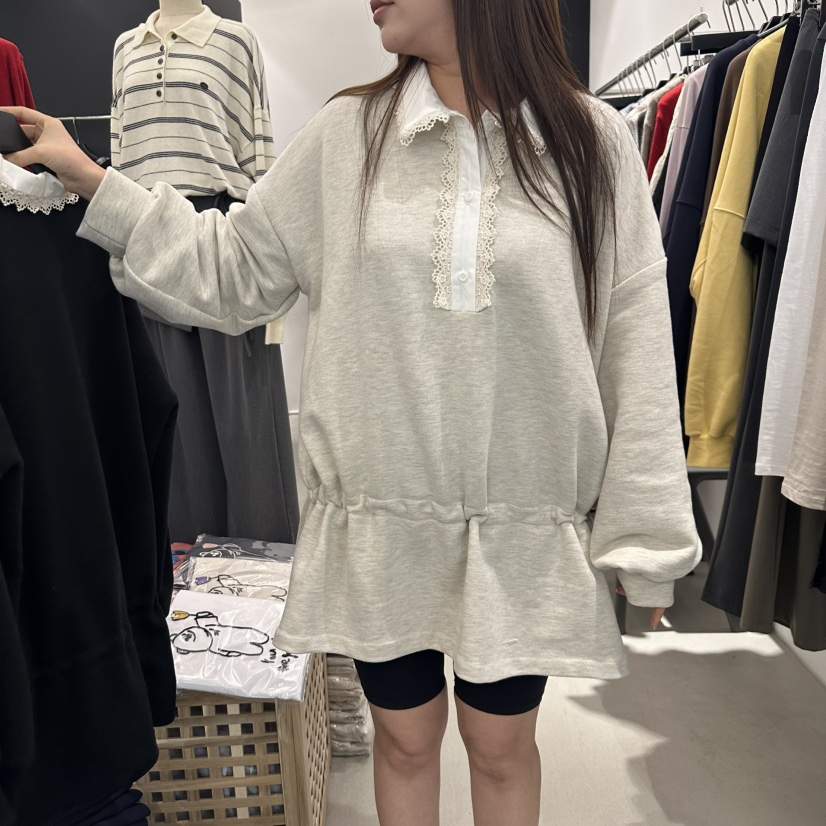 A.CES東大門㊣實拍女裝新品推薦職業真品25秋冬人氣時尚衛衣A.CES衛衣