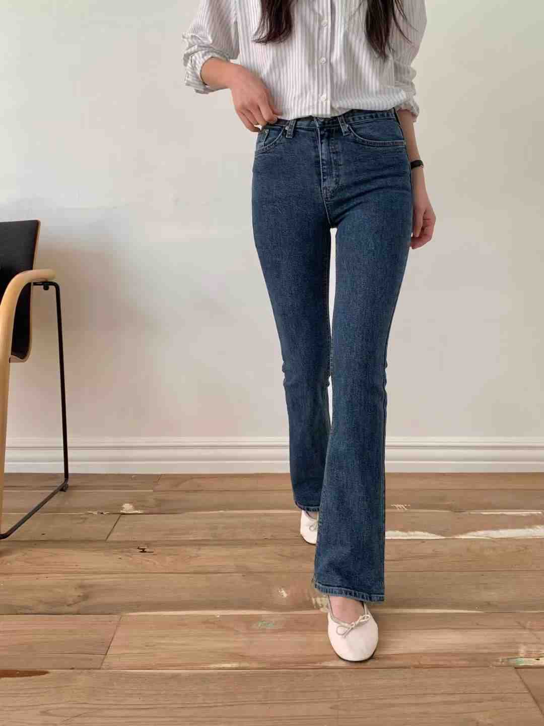 MISSJEAN東大門㊣實拍女士新品職業人氣真品推薦時尚牛仔褲MISSJEAN牛仔褲