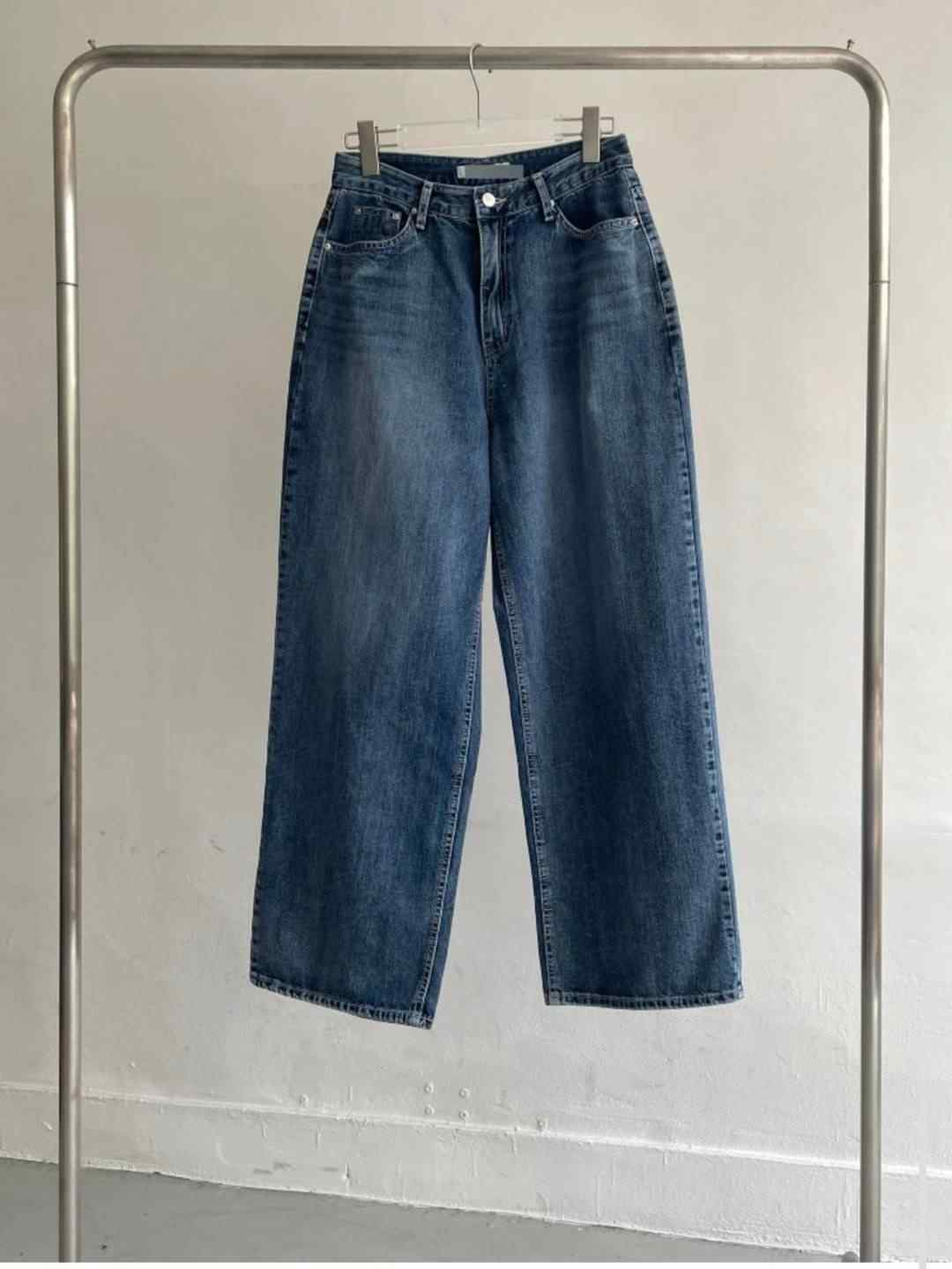 MISSJEAN東大門㊣代購女裝新款真品推薦熱賣牛仔褲不含腰帶MISSJEAN牛仔褲