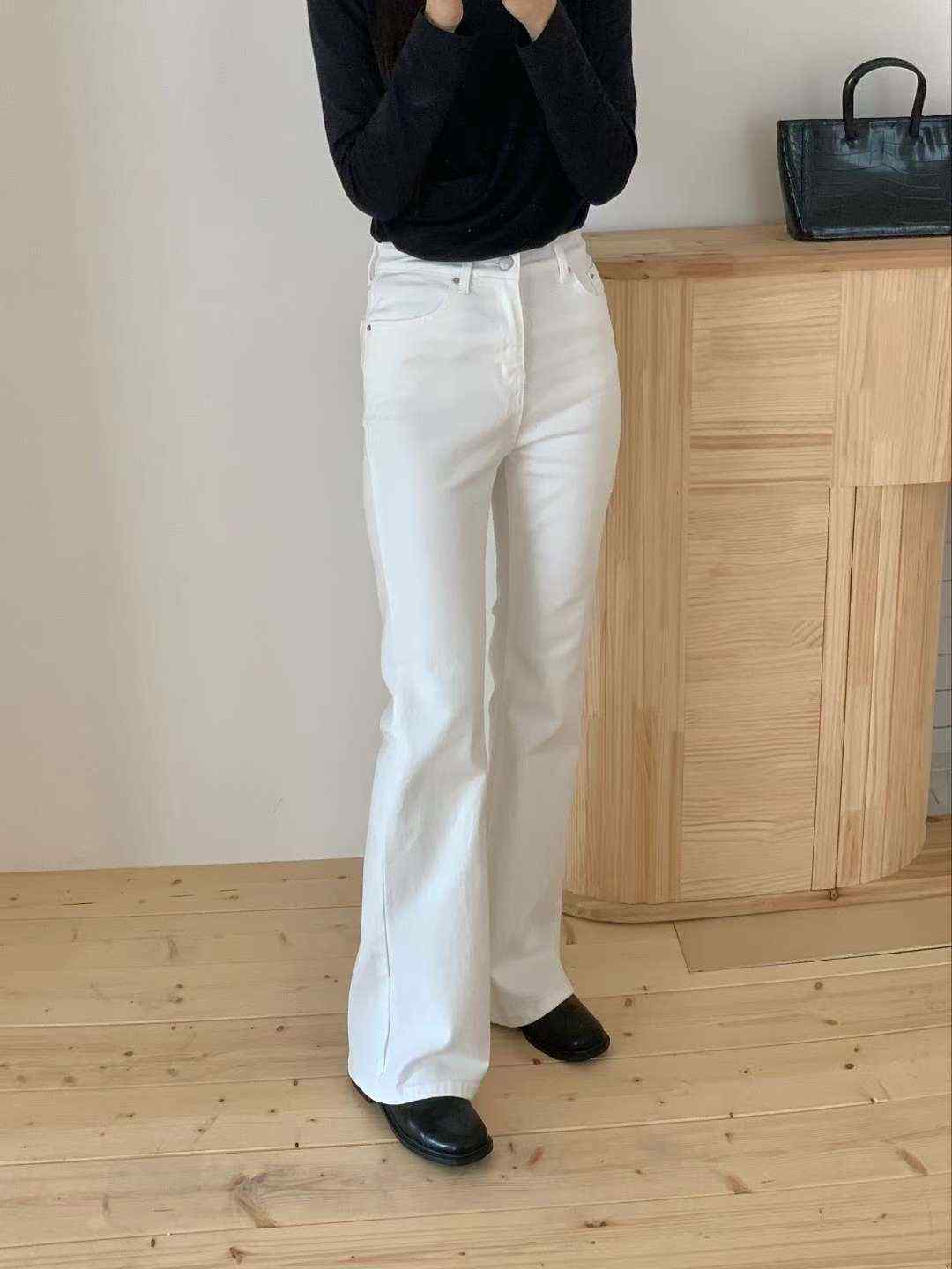 MISSJEAN東大門㊣代購女裝新品25秋冬時尚休閑人氣職業牛仔褲MISSJEAN牛仔褲