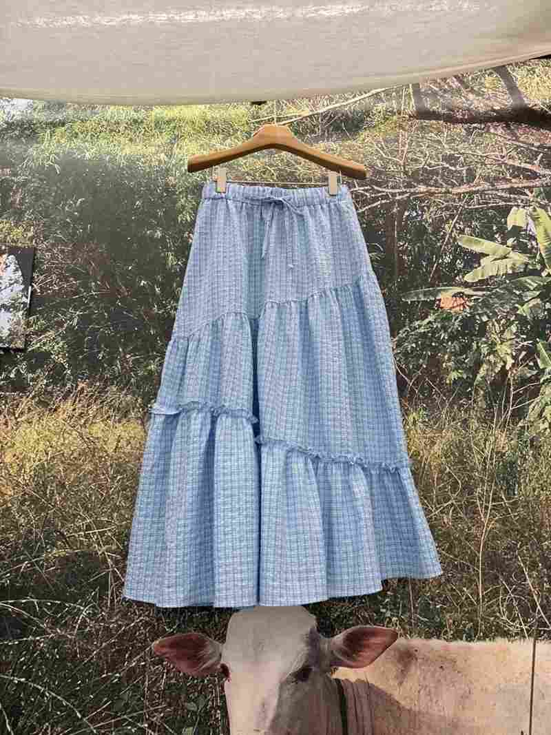 LIVING/CO-씨오-T東大門㊣代購女裝新品25秋冬時尚休閑長裙CO CO/LIVING長裙