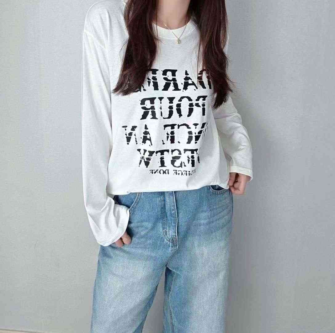 SSEN-쎈-T韓國代購㊣女裝新品真品時尚熱賣25秋冬長袖T恤SSEN-쎈-T長袖T恤