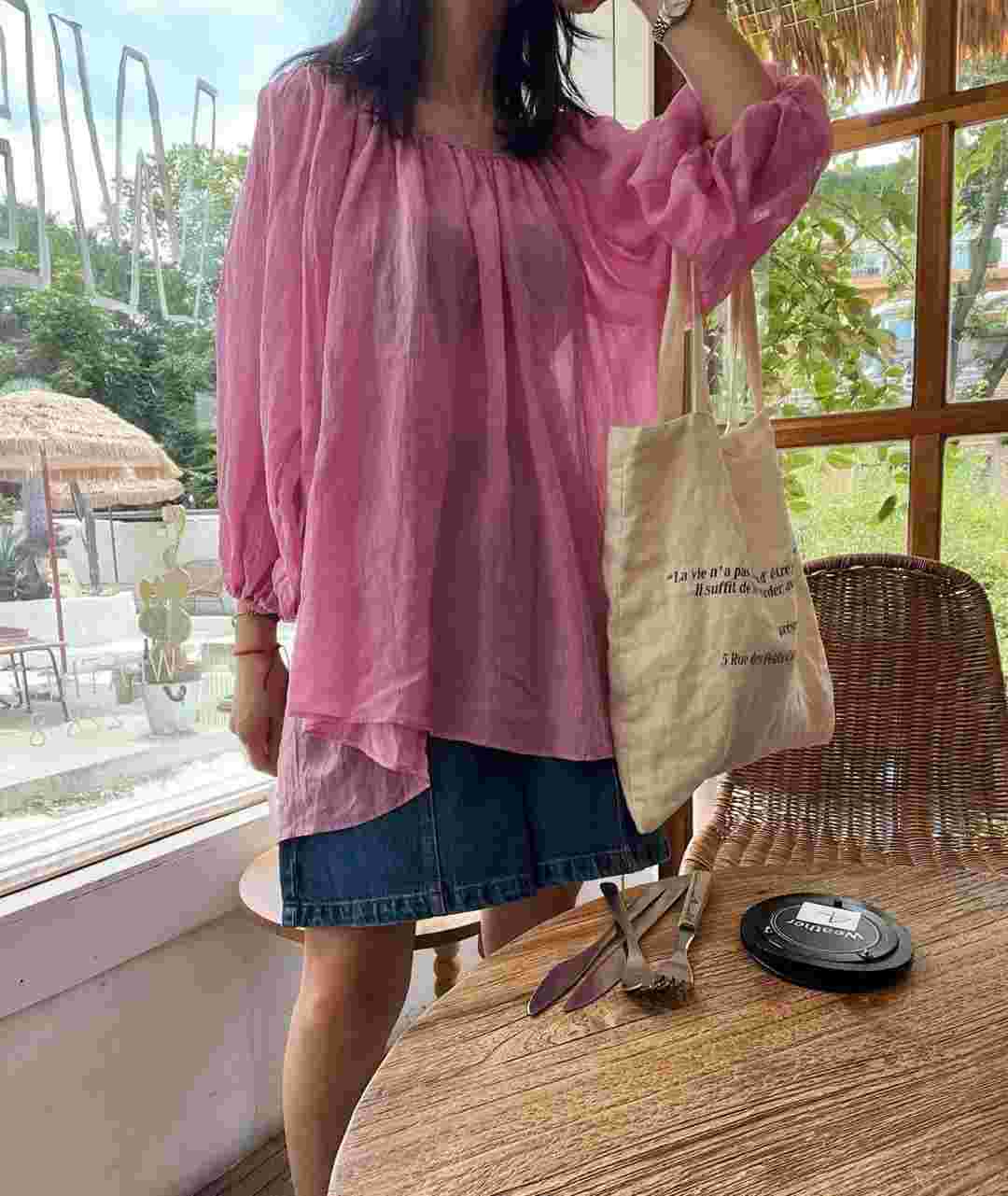 LAGRASS東大門㊣直郵女士新款熱賣25秋冬時尚人氣襯衫蕾絲衫LAGRASS襯衫/蕾絲衫