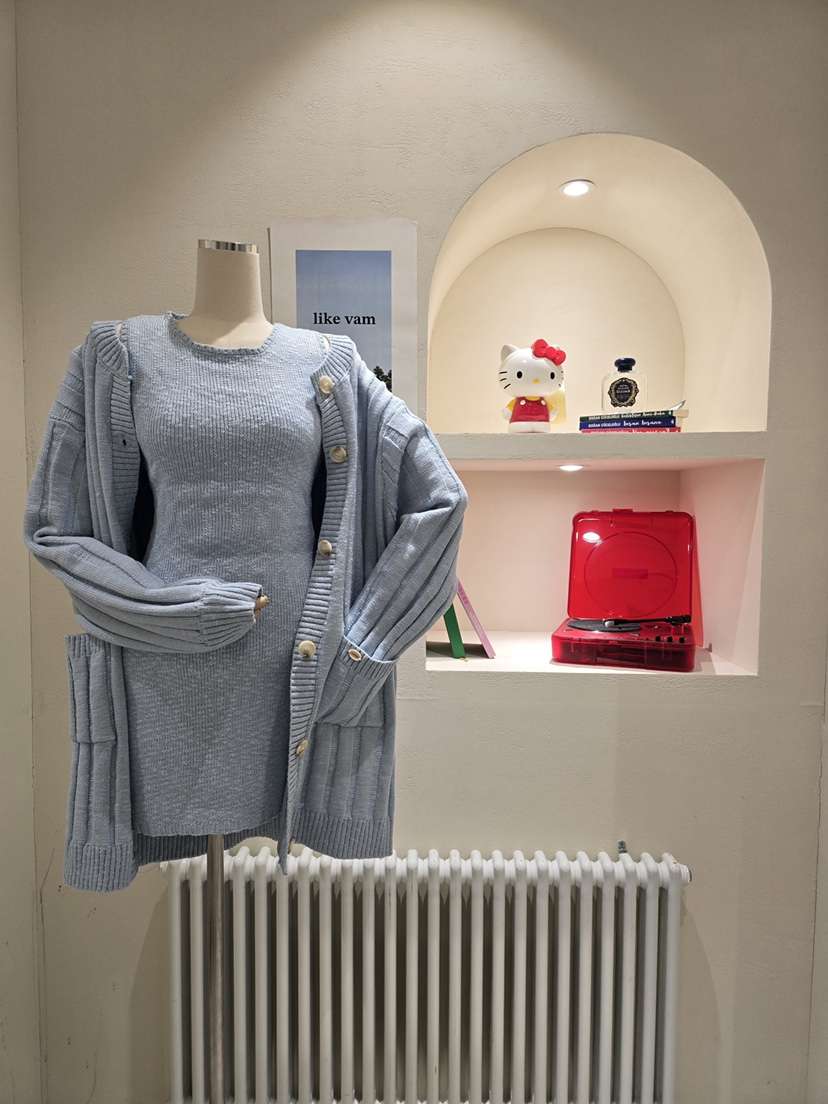 LIKEVAM韓國代購㊣女士新品25秋冬休閑時尚推薦職業熱賣套裝LIKEVAM套裝