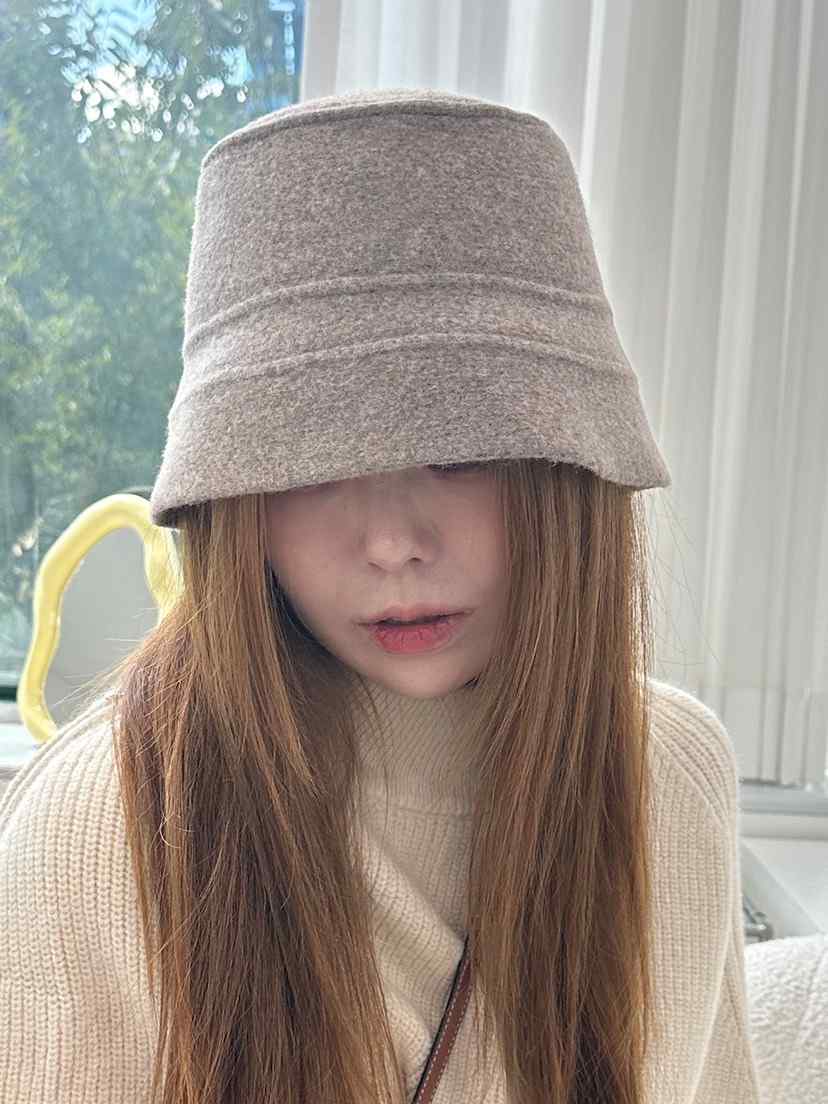 NICEALICE韓國直郵㊣女裝新款休閑25秋冬熱賣帽子漁夫帽羊毛NICEALICE帽子