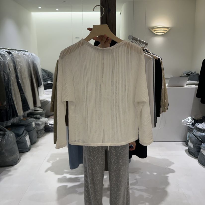 AVECNOUS東大門㊣代購女士新品真品人氣25秋冬時尚針織衫透明AVECNOUS針織衫