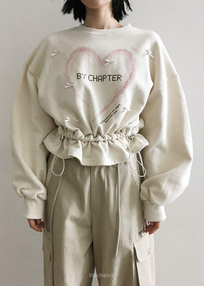 BY CHAPTER東大門㊣直郵女裝新品真品熱賣職業25秋冬休閑衛衣Chapter衛衣