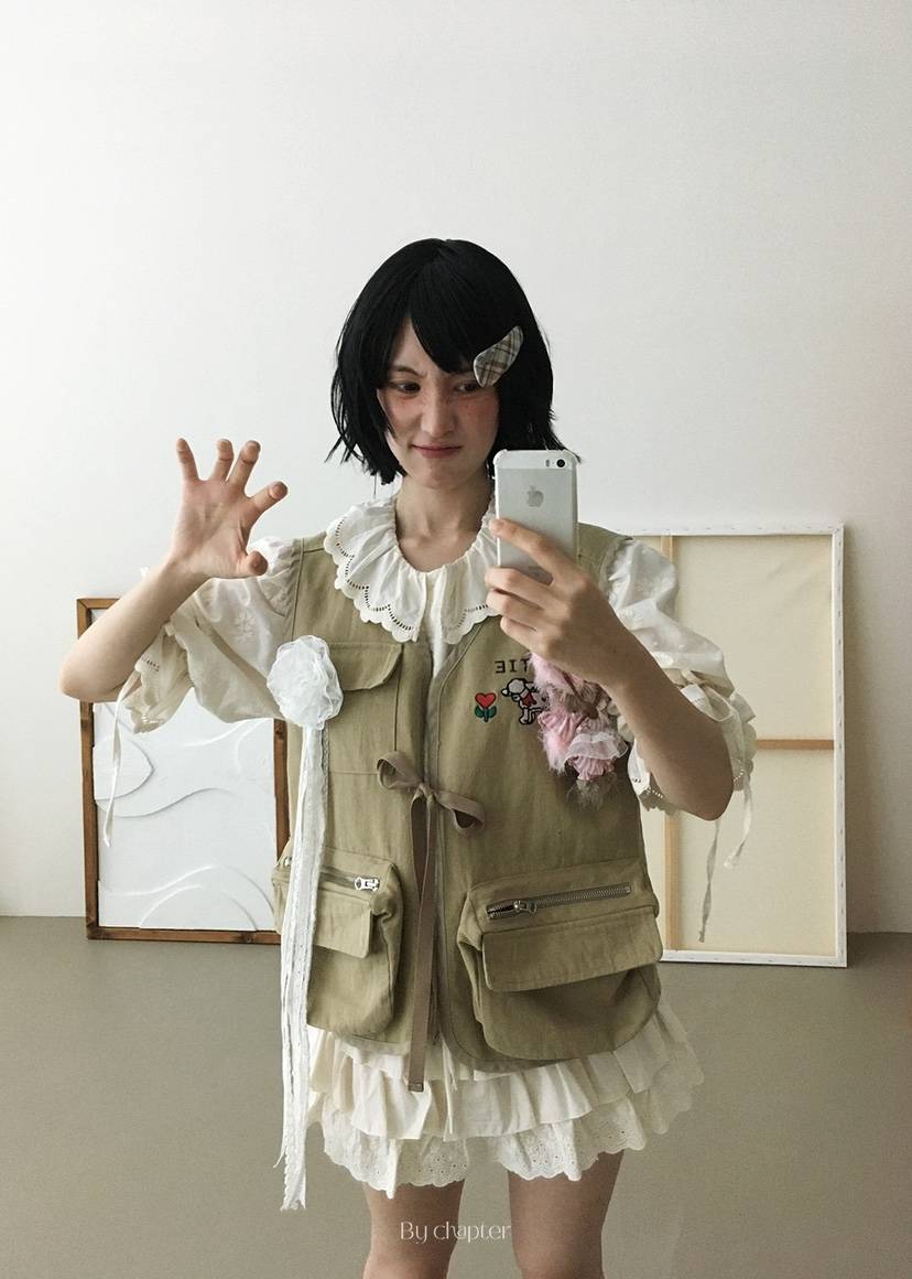 BY CHAPTER東大門㊣直郵女士新品推薦熱賣休閑馬甲不含內搭Chapter馬甲