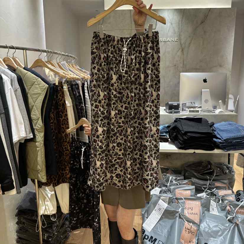 URBANE-P東大門㊣實拍女士新品人氣真品時尚推薦休閑熱賣長裙URBANE-P長裙