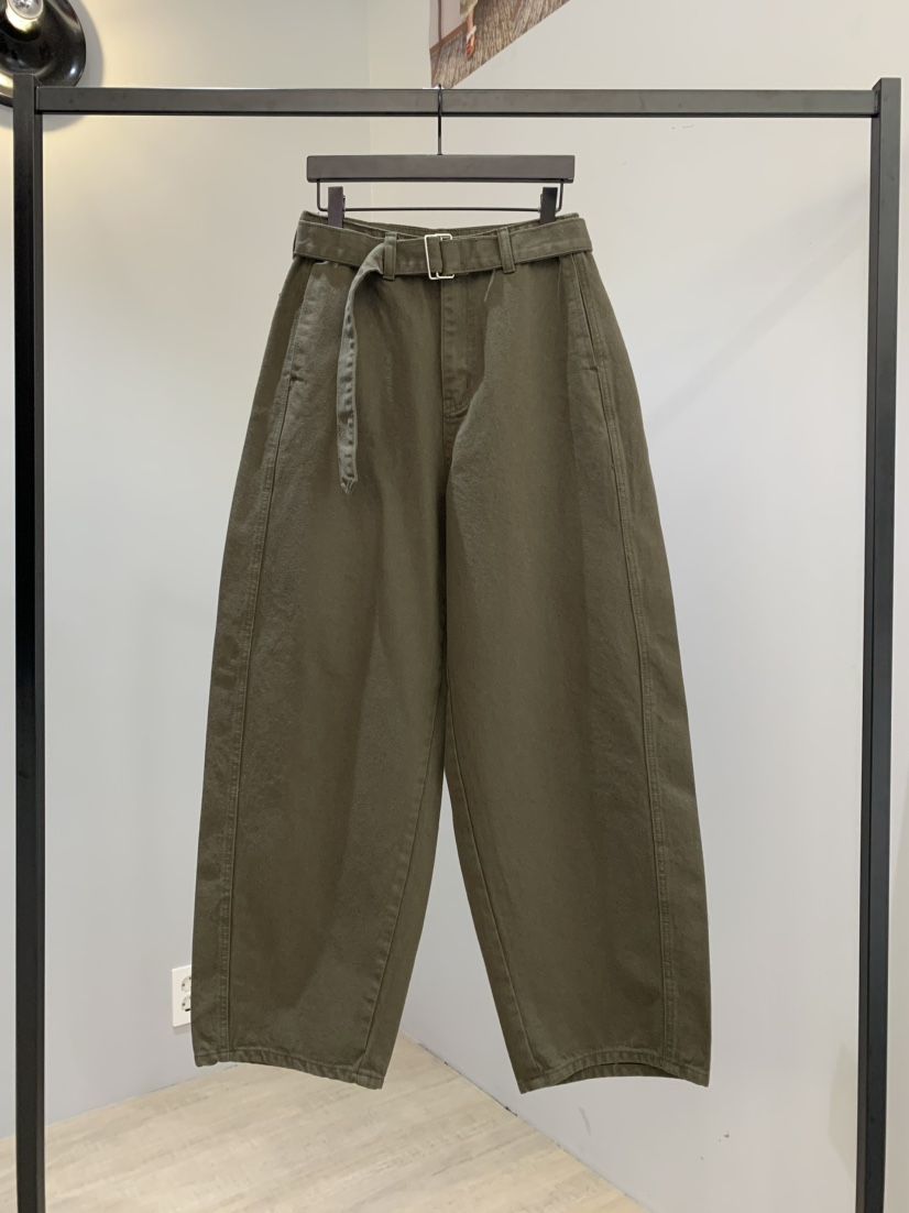 SOFTNESS東大門㊣直郵女士新品推薦職業休閑25秋冬休閑褲含腰帶Softness/Cosmic休閑褲