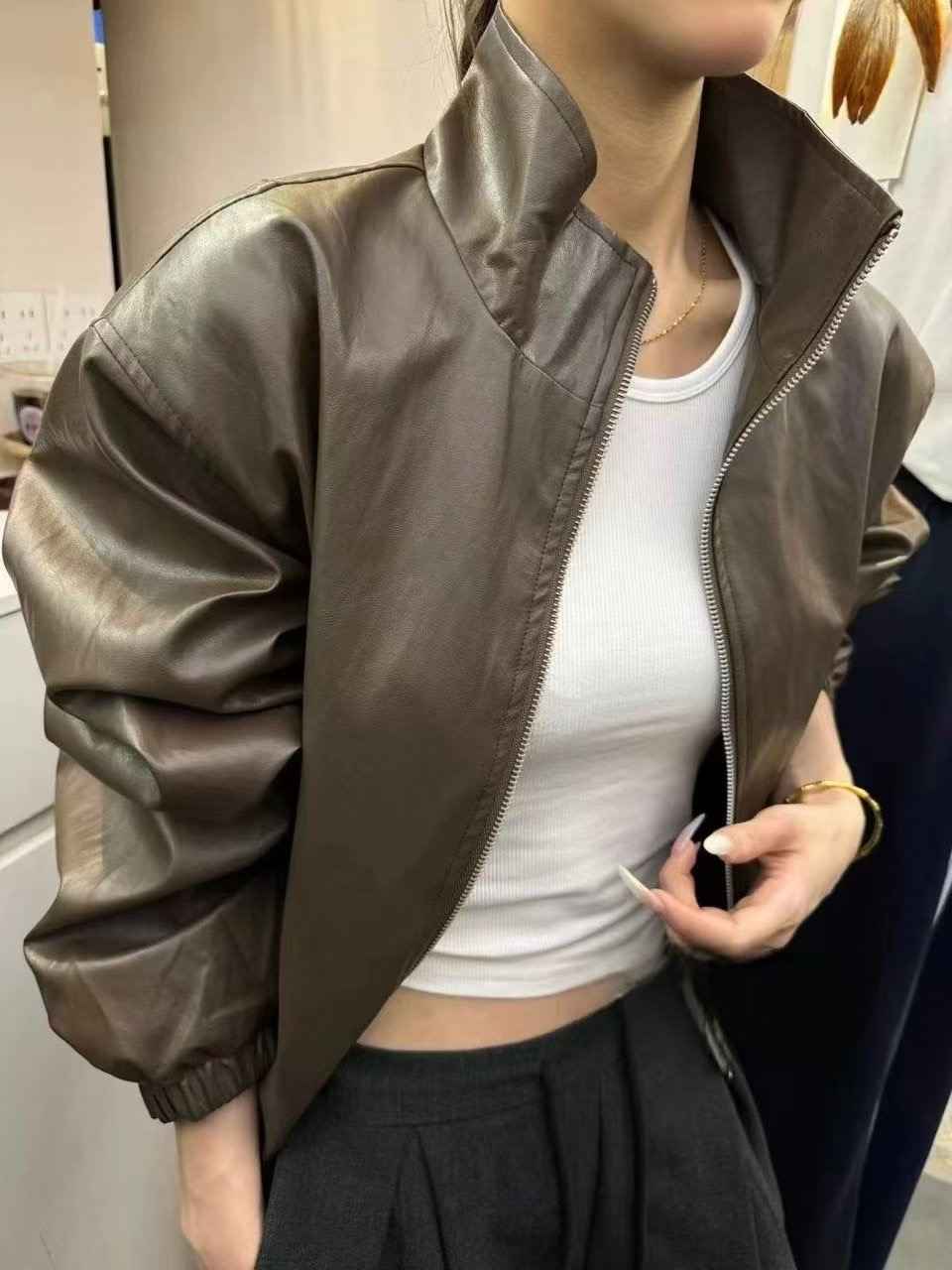 HIT韓國直郵㊣女士新品推薦時尚休閑熱賣25秋冬夾克不含內搭HIT夾克