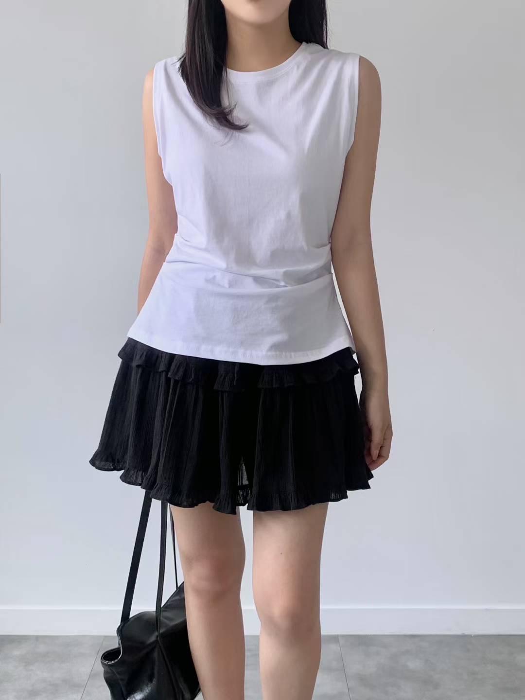 BRAND MARKET-브랜드마켓-T東大門㊣代購女裝新款熱賣吊帶背心棉質BRAND MARKET-OT吊帶/背心