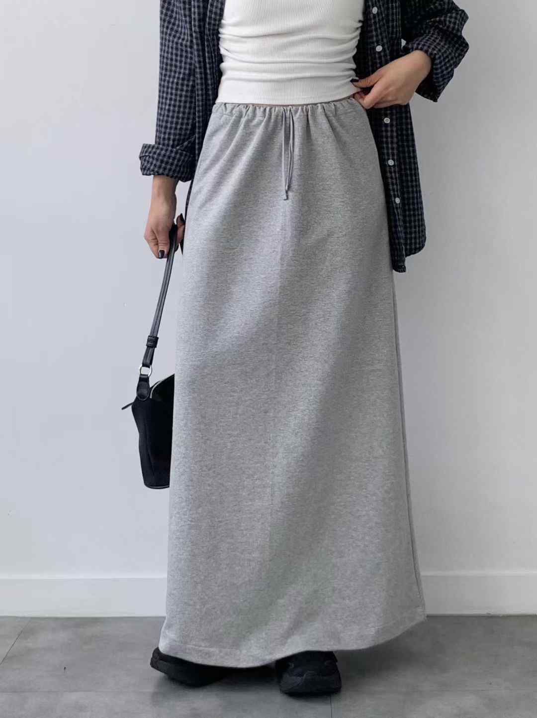 BRAND MARKET-브랜드마켓-T東大門㊣實拍女裝新款休閑長裙流蘇BRAND MARKET-OT長裙