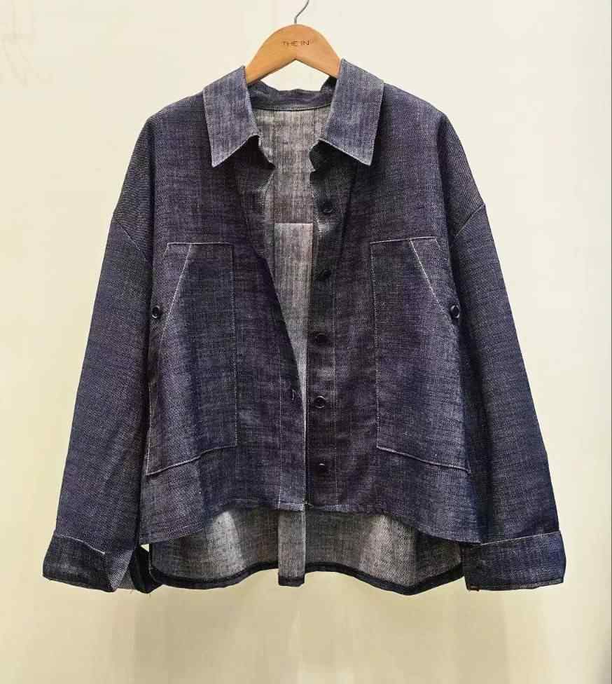 THE IN-더인-T韓國代購㊣女士新品休閑人氣25秋冬襯衫蕾絲衫THE IN襯衫/蕾絲衫