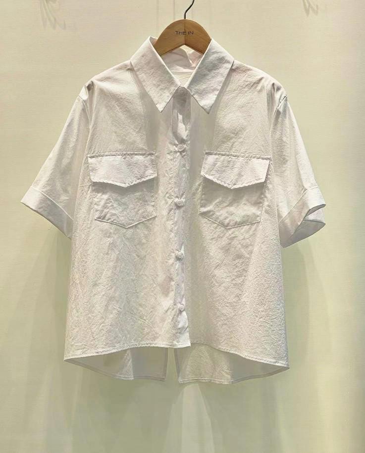 THE IN-더인-T東大門㊣實拍女裝新品時尚人氣襯衫蕾絲衫THE IN襯衫/蕾絲衫