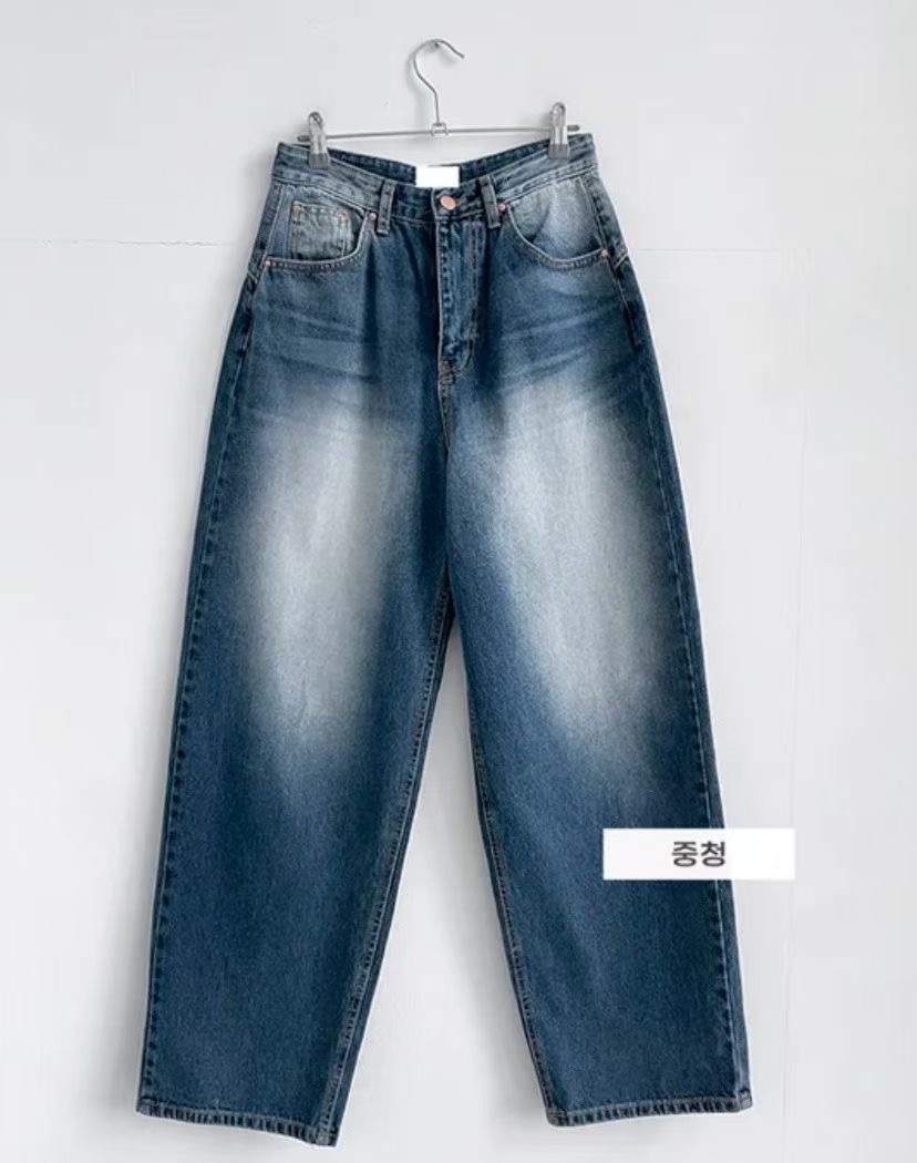 JJIM東大門㊣直郵女士新品人氣真品25秋冬時尚休閑熱賣牛仔褲JJIM牛仔褲