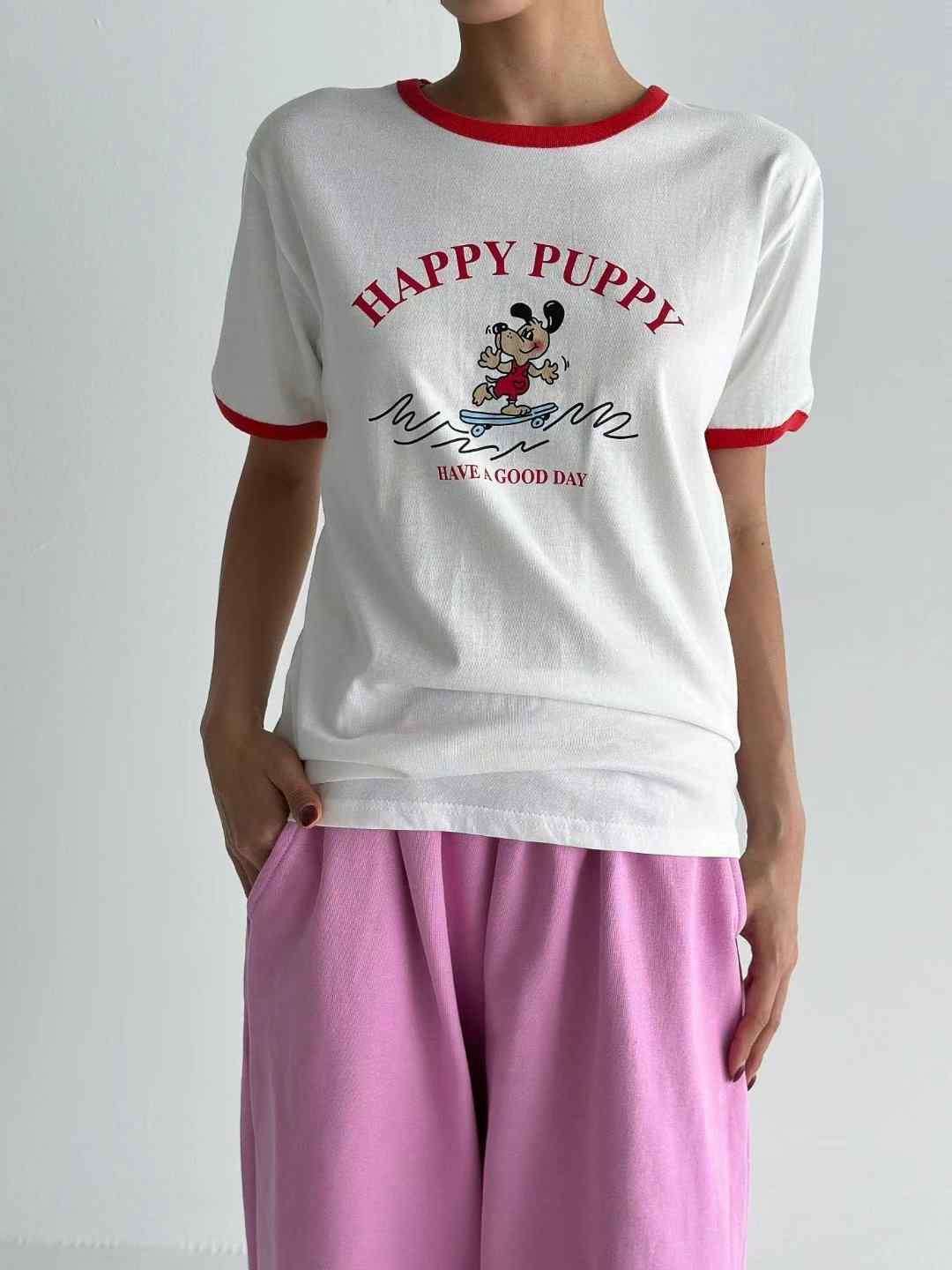 P.SHOP韓國直郵㊣女裝新品25秋冬時尚推薦熱賣休閑真品T恤P.SHOPT恤