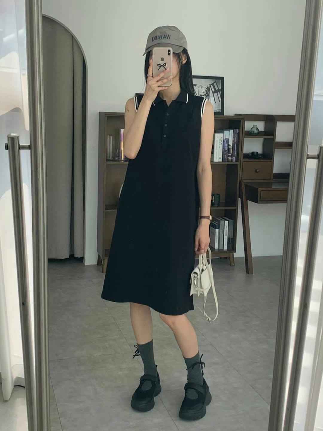 THEMAIN韓國直郵㊣女士新款時尚推薦休閑職業真品熱賣連衣裙THEMAIN連衣裙