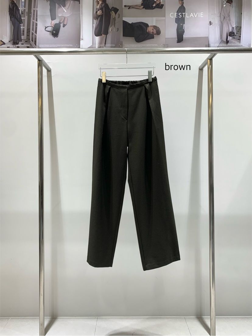 CESTLAVIE韓國代購㊣女士新款熱賣休閑推薦25秋冬休閑褲綁帶CESTLAVIE休閑褲