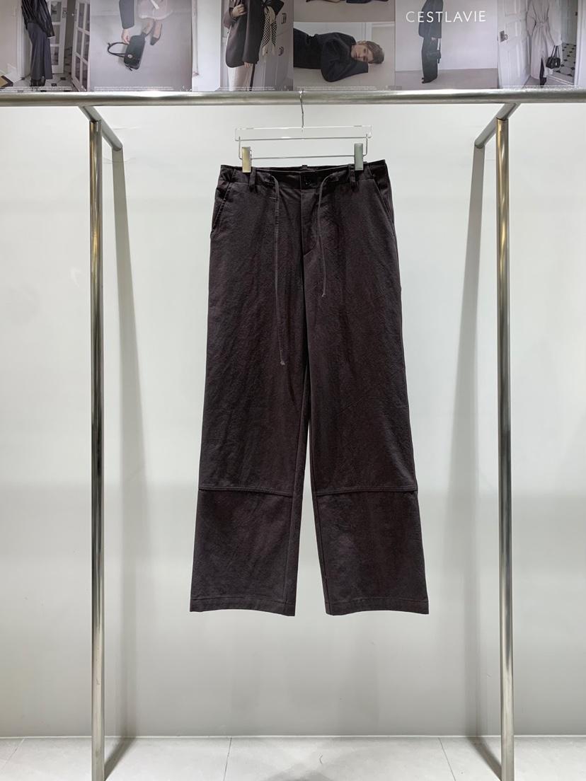 CESTLAVIE東大門㊣代購女裝新品休閑25秋冬時尚熱賣推薦休閑褲CESTLAVIE休閑褲
