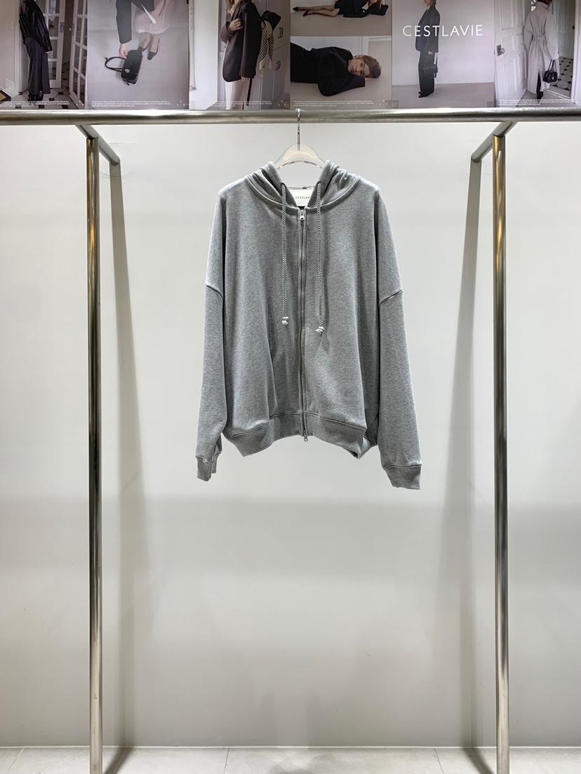 CESTLAVIE東大門㊣直郵女士新品人氣休閑職業夾克拉鏈柔軟連帽CESTLAVIE夾克