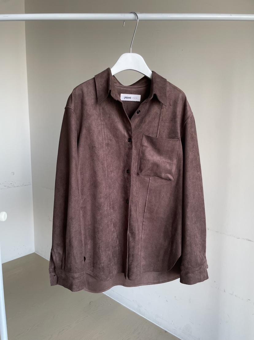 URBANE cloth韓國代購㊣女裝新品推薦熱賣人氣夾克絨面革鏤空URBANE cloth夾克
