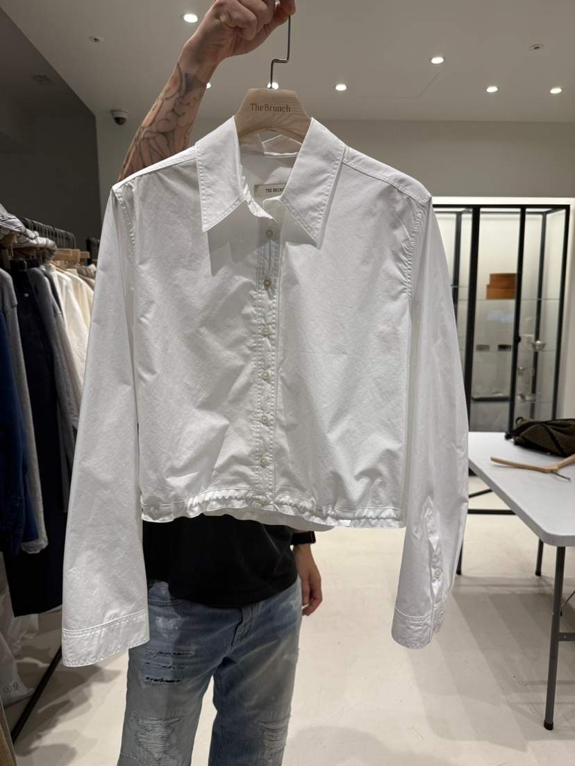 THE BRUNCH韓國直郵㊣女裝新品25秋冬推薦人氣職業襯衫蕾絲衫THE BRUNCH襯衫/蕾絲衫